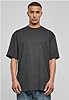 Urban Classics Men's Oversized Short Sleeves T-Shirt with Dropped Shoulders, 100 percentage Jersey Cotton, Charcoal, 5XL Plus #4