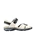 Rieker Damen 68851 Sandalen, Crema Champignon, 37 EU