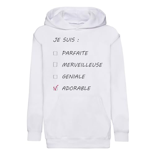 Sweat à capuche enfant parfait pour l'école et les sorties en famille