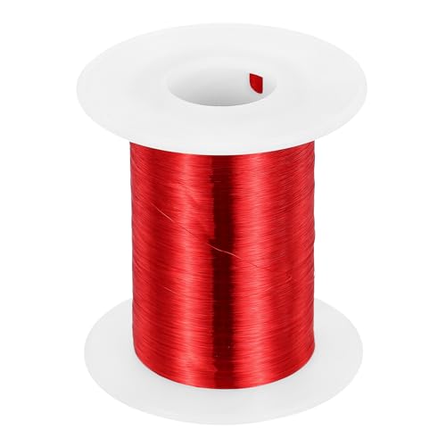 MECCANIXITY 42 AWG Magnet Wire, 42 Gauge Enameled Copper Wire, 4 oz Magnetic Coil Wire for Transformer, Motor, Electric, 155C(311F)