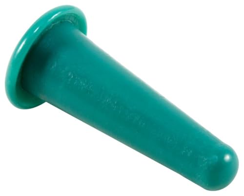 Image of Caplugs TP-4 - TP Series - Tapered Vinyl Plugs, 50 Pack, Min Hole Diameter 0.07 inch x Max Hole Diameter 0.15 inch x Length 0.50 inch, Vinyl, Red, Flexible, Small Hole Plugs (99390045)
