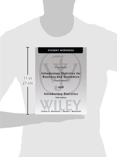 Student Workbook to accompany Introductory Statistics for Business and Economics, 4th Edition - Image 4