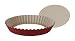 Produktbild Tramontina BRASIL Quiche-/Tarteform mit Hebeboden, 24 cm, antihaftbeschichtet, mit gewelltem Rand Rot