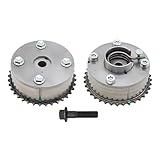Assembroverse Pair VVT Variable Valve Timing Sprocket Cam Camshaft Phaser Gear Compatible with Corolla Matrix Prius/Prius V Plug-in L4 1.8L 2009-2015 Replace 130700T010 130700T011