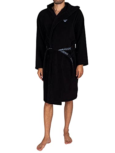 Emporio Armani Logo Jacquard Sponge Hooded