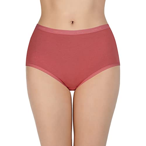 Image of Amante Solid Cotton Full Brief Panty Pack(Pack of 3)
