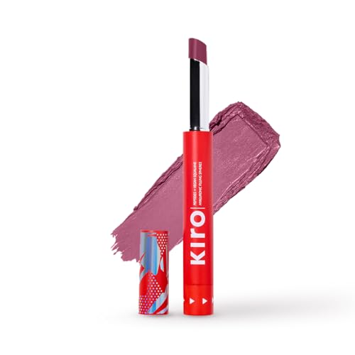 Image of Kiro Slickstick Luxe Matte Lipstick - Berry Mocha, 2.4g | High-Pigment Velvet Matte Finish | Hydrating & Long-Lasting | Infused with Peptides & Hyaluronic Spheres | 12 Nude, Pink, Brown & Red Shades