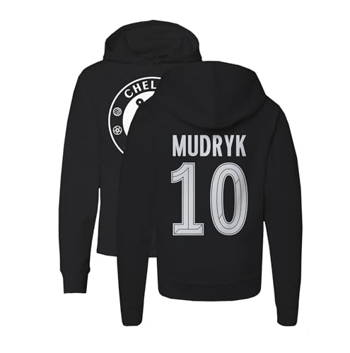 Mudryk 10 London Tribute - Soccer Jersey-Style Youth Hooded Sweatshirt
