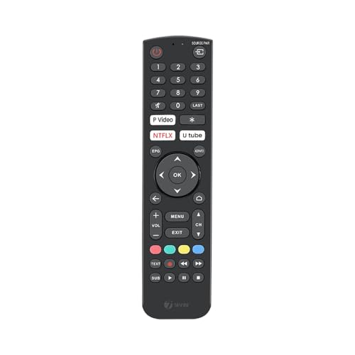 Image of 7SEVEN Compatible with Bpl Smart Led Tv Remote Control, Ensure Existing Original Remote Control Match Exactly Key-by-Key for Optimal Compatibility, AAA Battery Required