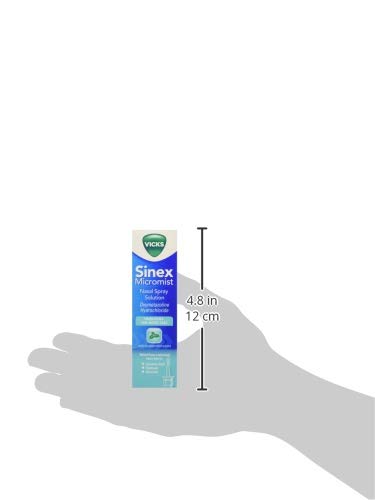 Vicks Sinex Micromist Aqueous Nasal Spray, 15 ml (Pack of 8)