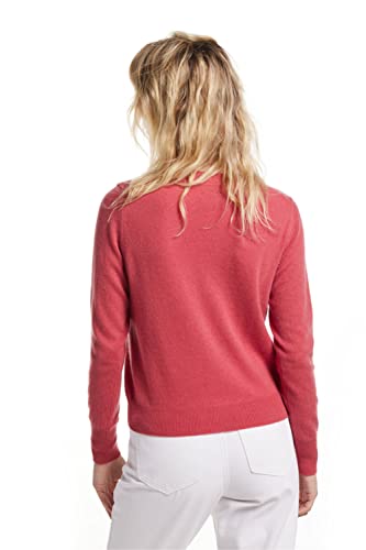 Image of EURKEA Women's V Neck 100% Cashmere Cardigan Sweater, Pullover Winter Top for Women, Gifts Ready