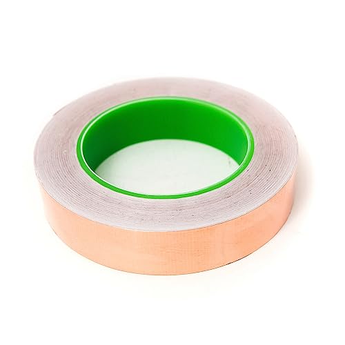 Image of Bertech Copper Foil Tape with Conductive Adhesive, 1 Inch x 36 Yards