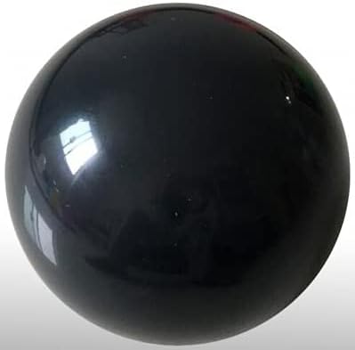 68 Cal Paintballs Jawbreaker Solid Balls - Self Defense Nylon, Less Lethal Practice Paintballs .68 Caliber - Black (100 Count) 3.5 Gram