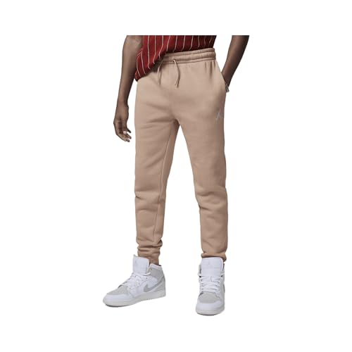 Jordan MJ Brooklyn Fleece Essentials Big Kids' Pants (95D234-X0L, Hemp)