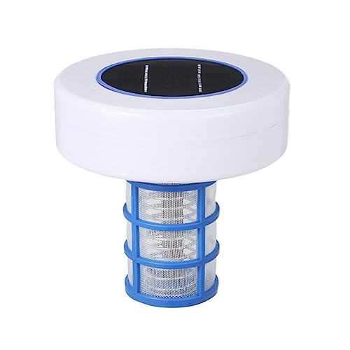 Oiqippnbv Limpiador Ionizador de Piscina con EnergíA Solar Equipo de Limpieza de Fuentes de SPA para Piscinas