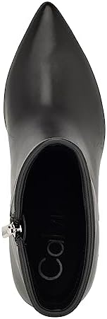 Calvin Klein Women's GENTEEL Ankle Boot, Black 002, 5 | Image 1