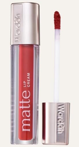 WARDAH Exclusive Matte Lip Cream, 4g (24 Cherry Go Round)
