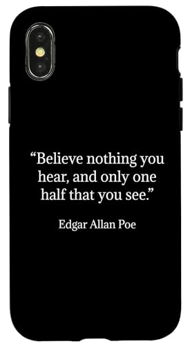 GhK[EAE|[ Believe Nothing You Hear p X}zP[X iPhone X/XS p