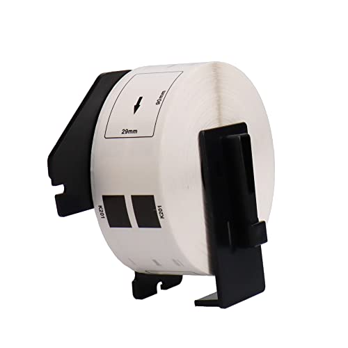 �y���g�i�z�u���U�[(Brother)�p �������x�� DK-1201 DK�v���J�b�g���x�� ��29mm×����90mm �P�i + ��p�z���_�[ �P�i �݊����x���ƃz���_�[�̃Z�b�g �����i�Ɠ����̈���i�� �Ή��@��FQL-550 QL-580N QL-650TD