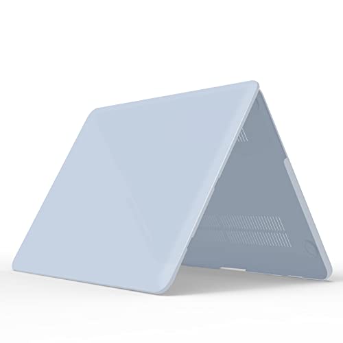 IBENZER Compatible with MacBook Pro 13 Inch Case 2015 2014 2013 end 2012 A1502 A1425, Hard Shell Case with Keyboard Cover for Old Version Mac Pro Retina 13, Sierra Blue, R13SIBL+1