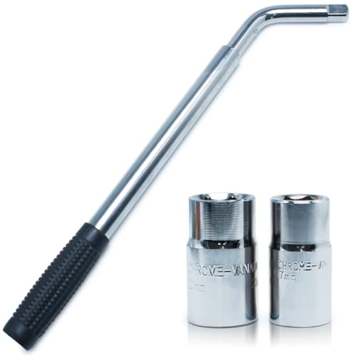 Chave De Roda L 17 19 21 23mm Telescópica Extensiva Soquete