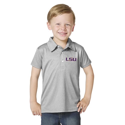 Little King NCAA Toddler Boys Polo Shirt-Polyester- Sizes 2T 3T 4T 5T