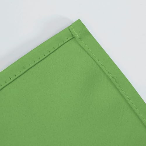 Image of LEMOMO Blackout Curtains 52 x 90 Inch Long Light Green Curtains Set of 2 Panels Room Darkening Curtains for Bedroom and Living Room