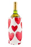 Koala Internacional Hosteleria 6145BB04 Funda enfriadora LOVE, Poliester, Multicolor