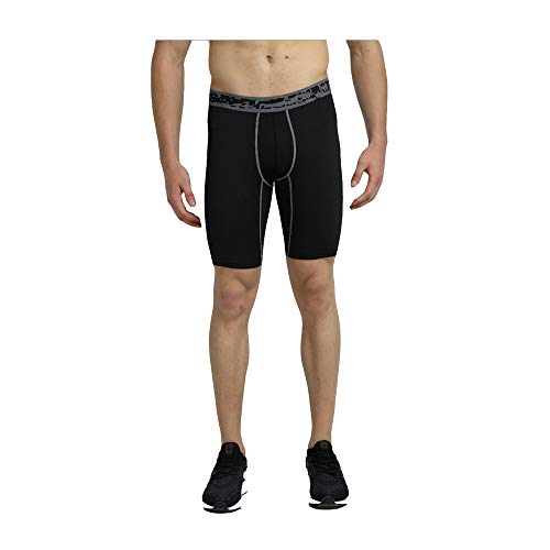 Collants courts de compression avec jambières intégrées pour le fitness homme