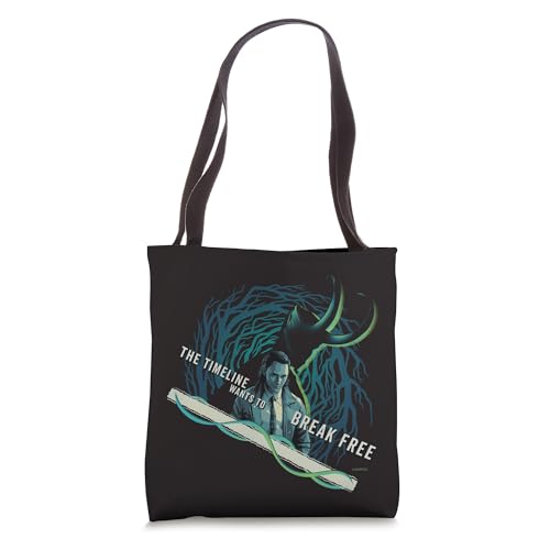 Sac en tissu Marvel Loki The Timeline sacoche de transport pop culture et goodies de collection