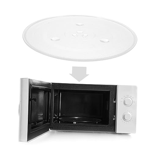 Plateau verre pour micro-ondes Hohopeti adaptable résistant - 4