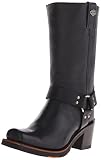 Harley-Davidson Women's Galinda Harness Motorcycle Boot, Black, 11 M US
