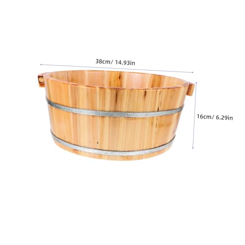 Cubeta de baño para pies de madera Ipetboom miniatura 2