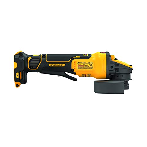 DEWALT FLEXVOLT ADVANTAGE 20V MAX Angle Grinder, Paddle Switch, 4-1/2-Inch to 5-Inch, Tool Only (DCG416B)
