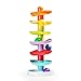 EnjoyZone infunbebe Ball Drop Tower Colorful Ball Run Toy with 7 Balls for Toddlers, Activity Toy for Infant from 12 Months and up