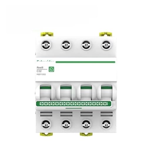 Disjoncteur 4P R9 32A protège vos circuits contre les surcharges R9F44432