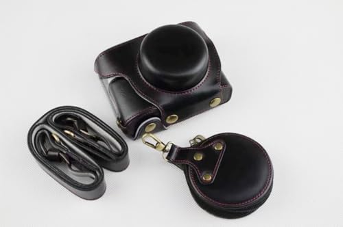 SIUTATDSH �J�����P�[�X PU���U�[ �K�p Olympus �I�����p�X PEN E-PL9 E-PL10 E PL9 E PL10�P�[�X ���C�i�[�P�[�X �J�����z���_�[�A�ϐk�E�ϏՌ��E�֌g (�u���b�N)