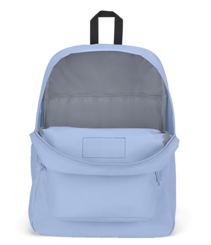 Image of JanSport SuperBreak Plus Backpack with Padded 15-inch Laptop Sleeve and Integrated Bottle Pocket - Spacious and Durable Daypack for Work and Travel - Hydrangea