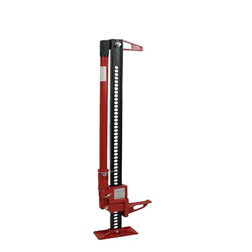 3 Ton Farm Jack,Farm Jack 48 inch, 6600 Lbs Capacity Ratcheting Off Road Utility Farm Jack, Heavy-Duty Tractor Jack for ATV, Utv, SUV, Truck,Universal Jack - Thumbnail 2