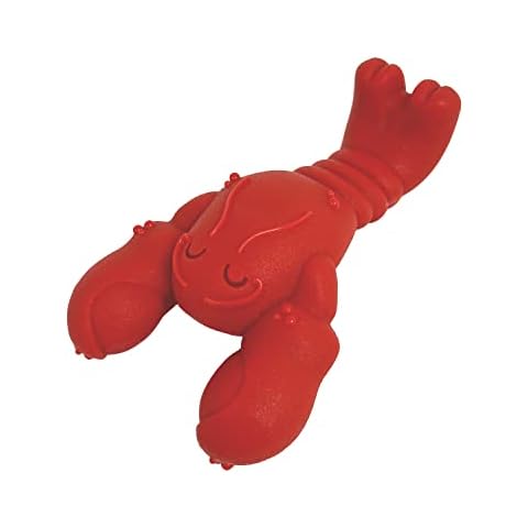 Nylabone Power Chew Lobster Dog Chew Toy, Cute Dog Toys for Aggressive Chewers, Filet Mignon Flavor, Small/Regular (1 Count) Cover