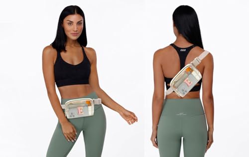 Image of Z-Clear-K Fanny Pack Stadium Approved Crossbody Bag for Women & Men with Adjustable Strap for Concerts, Sports, Travelling, Hiking, Running