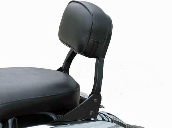 Schienalino Basso Nero compatibile con Moto Guzzi V7 III - 1502