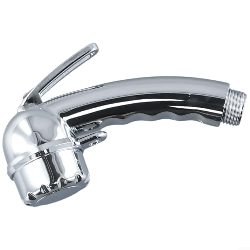 Douchette à main 1/2 pouce avec contrôle de débit chromé pour bateau et RV - 4