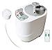 Steam Generator,Steam Shower, Sauna Steamer Portable 1.8L 2L 4L Upgrated Steam Pot nerator With Remote Control, Spa Machine With Timer Display Herbal Box,for Suitable Space Heating(Green 4L)