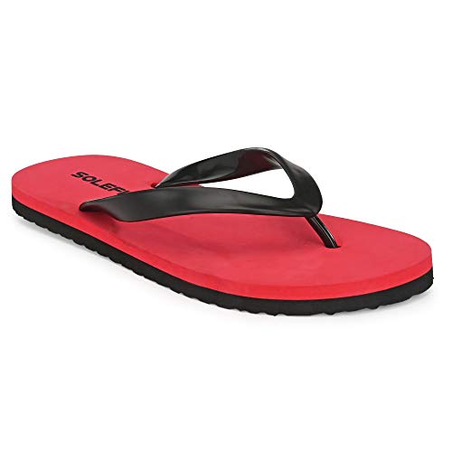 Image of Solefit Men's Red Slippers-10 UK (44 EU) (SLFT-0078)