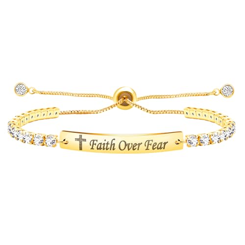Bracelet rivière réglable oxyde de zirconium pour fille et femme