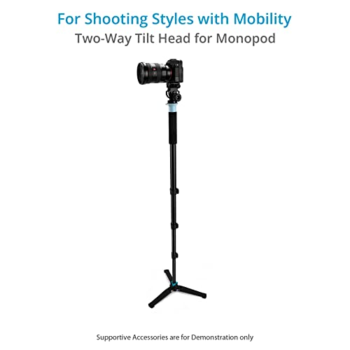 PROAIM SnapRig TwoWay Tilt Monopod Head for Camera & Heavy Lenses Comes with Arca /RRSStyle