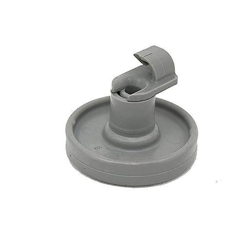 Whirlpool WP99003149 OEM - Conjunto de rueda inferior para lavavajillas, color gris