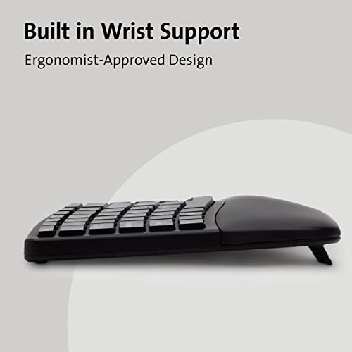 Kensington Pro Fit Ergonomic Wireless Keyboard - Black (K75401Us) #TOP2