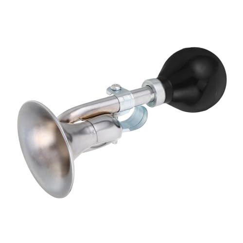 Abaodam Aluminum Alloy Bicycle Horn Horn for Handlebars Loud and Sound for Mountain Bikes and Boys and Girls Bikes